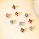Boucles d'oreilles Puces Amira