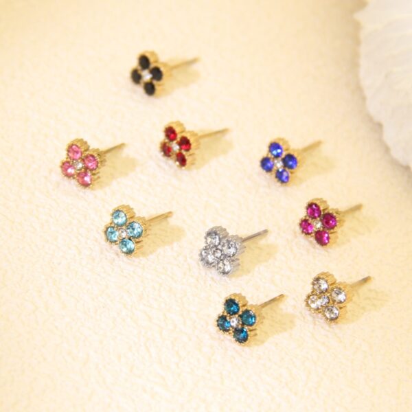 Boucles d'oreilles Puces Amira