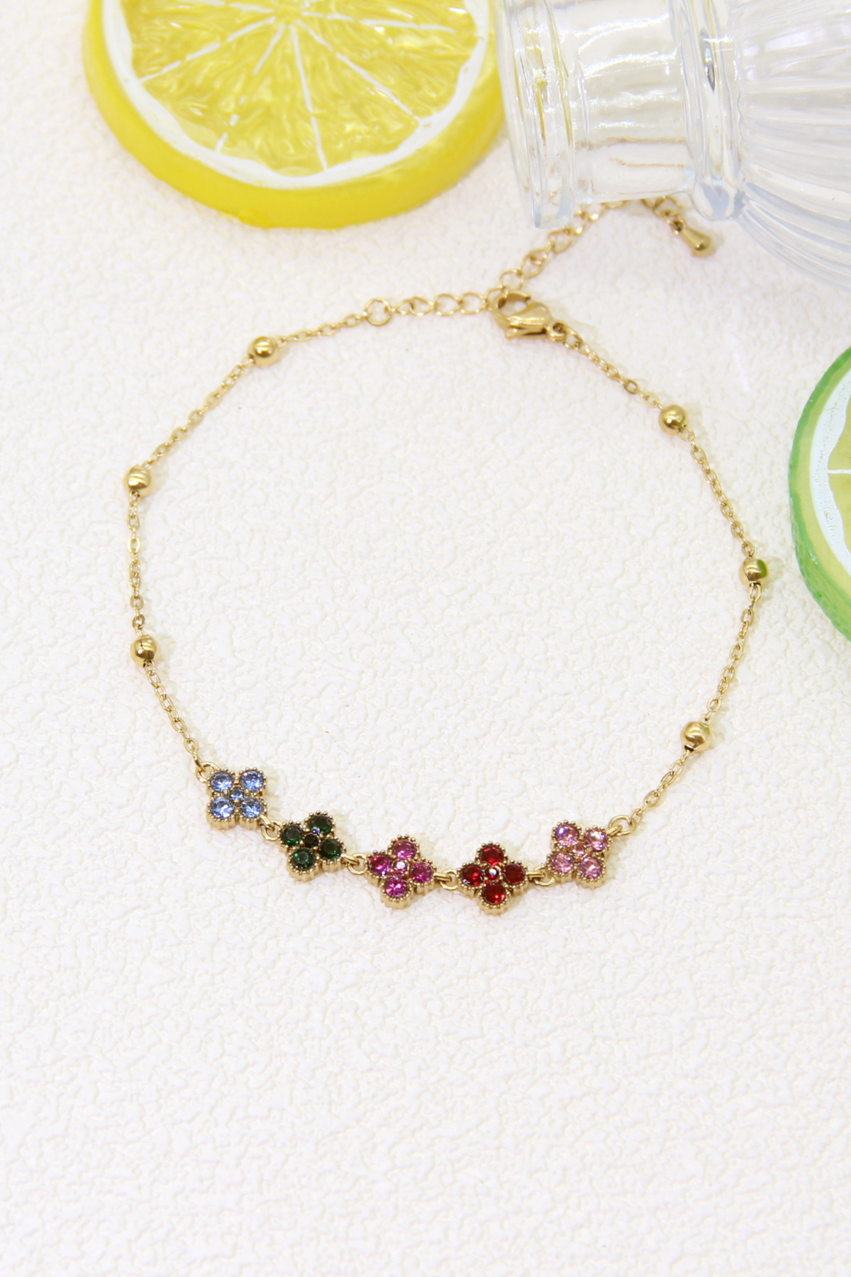 Chaine de cheville Amira multicolore – Image 4
