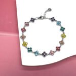 Bracelet Amira Multicolores Argenté